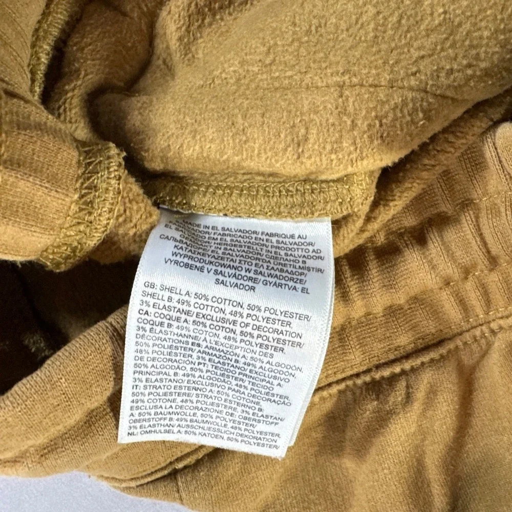 The North Face Heritage Patch Joggers Mens Small Brown Tan Fleece Sweatpants